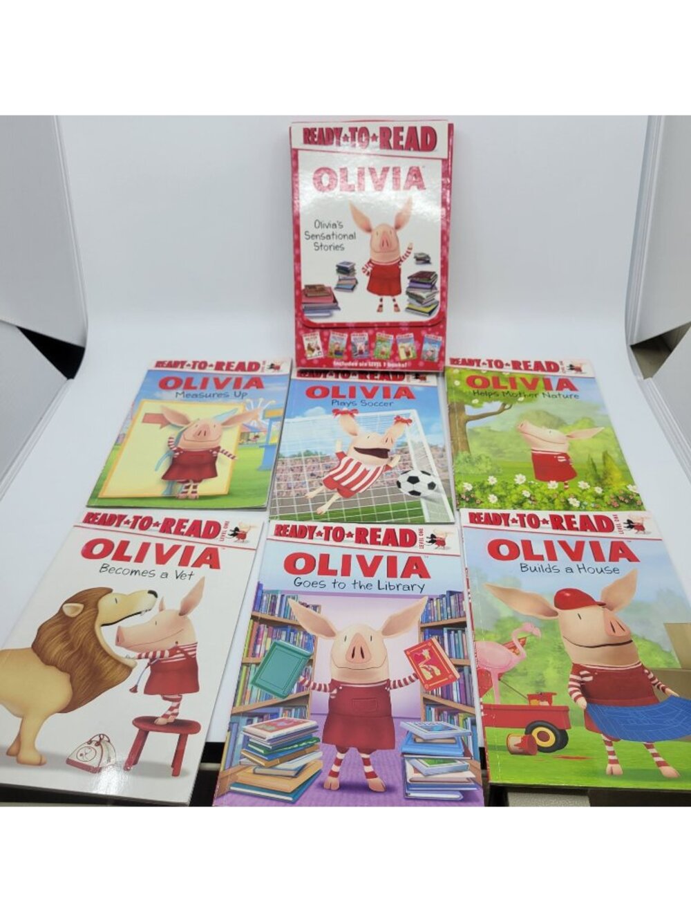 OLIVIA Lot of 6 Level 1 Beginning Readers Boxed Set - BK098